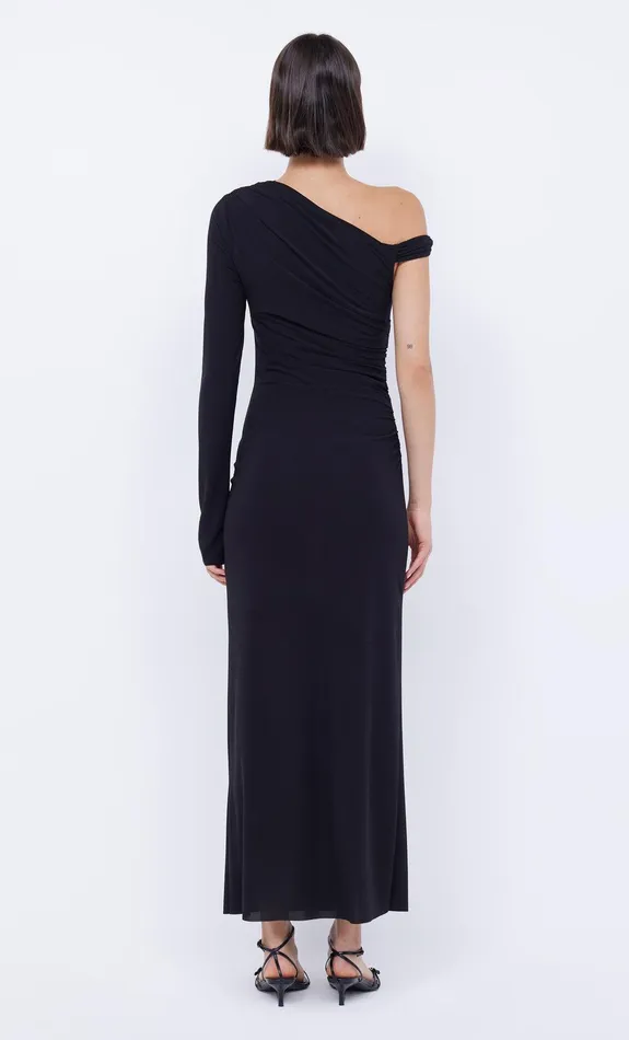 Bec Bridge Midi Dresses NABILA ASYM MIDI DRESS Black 8211 Women