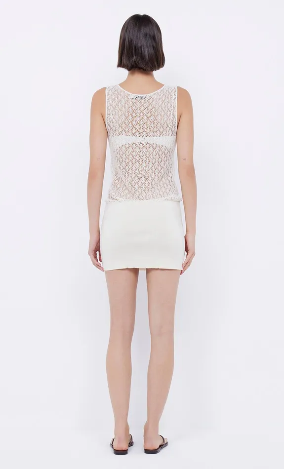 Bec Bridge Mini Dresses AURORA MINI DRESS Ivory 8211 Women