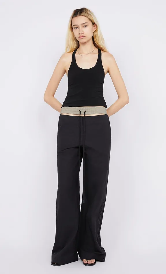 Bec Bridge Pants LEO CONTRAST PANT Blacktaupe 8211 Women