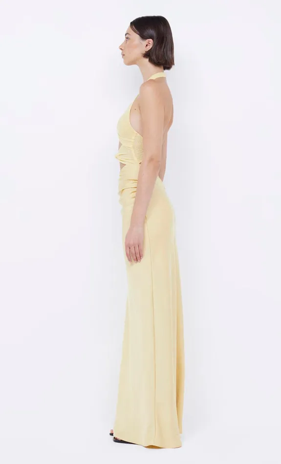 Bec Bridge Prom Dresses SOLARE HALTER DRESS Citrus 8211 Women