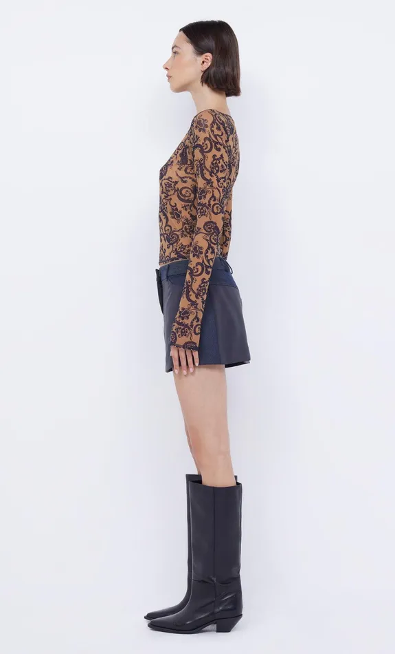 Bec Bridge Skirts WYNONA PANELLED MINI SKIRT Indigocharcoal 8211 Women
