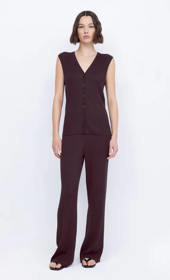 Bec Bridge Tops AMALFI VEST Chocolate 8211 Women