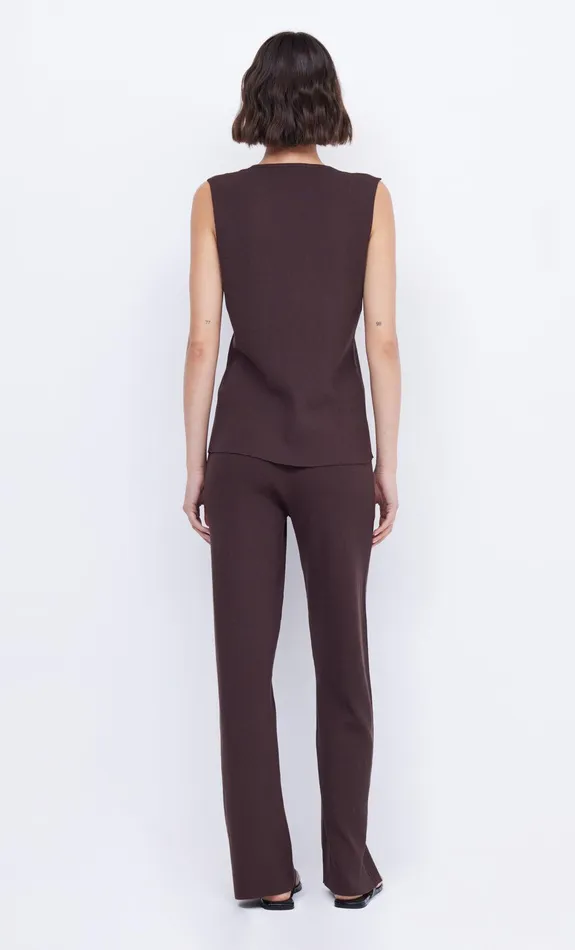 Bec Bridge Tops AMALFI VEST Chocolate 8211 Women