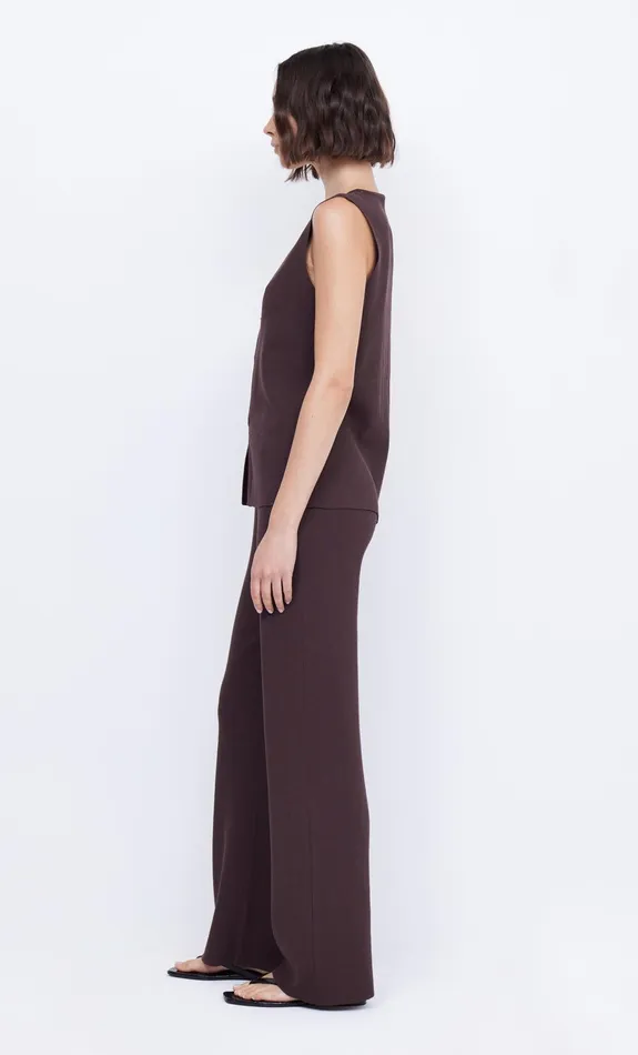 Bec Bridge Tops AMALFI VEST Chocolate 8211 Women