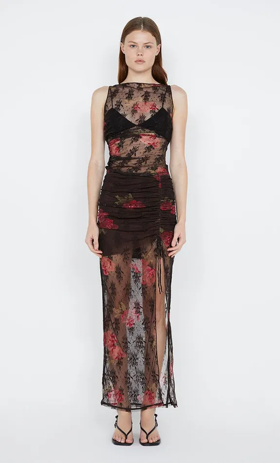 Bec Bridge Tops DESERT ROSE TOP Choc Floral 8211 Women