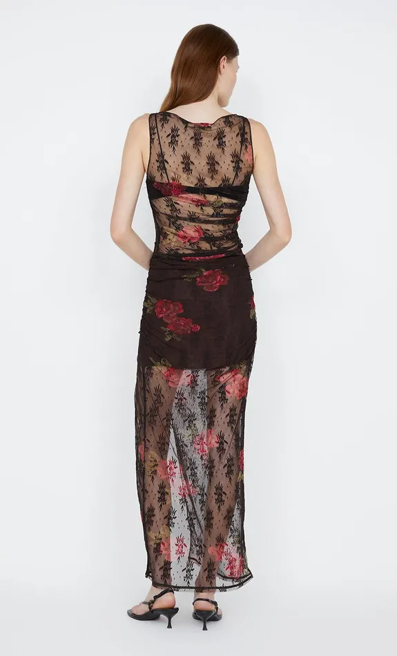 Bec Bridge Tops DESERT ROSE TOP Choc Floral 8211 Women