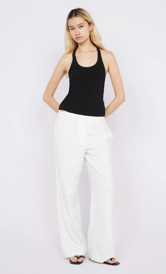 Bec Bridge Tops GIGI RACER TANK Black 8211 Women