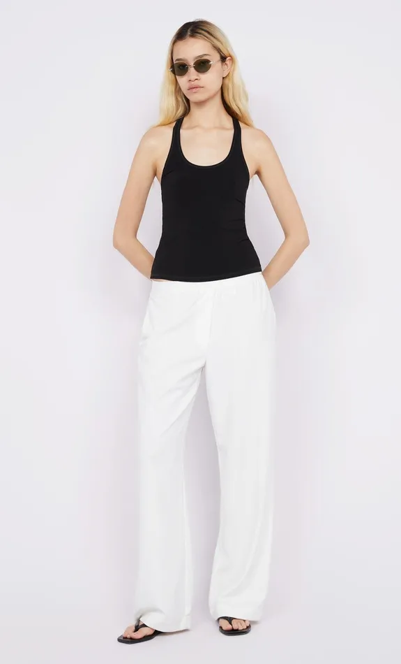 Bec Bridge Tops GIGI RACER TANK Black 8211 Women