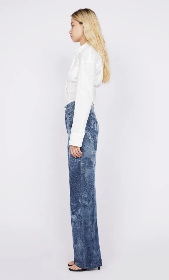 Bec Bridge Tops LEON PANEL SHIRT White 8211 Women