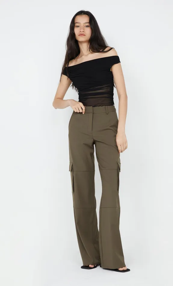 Bec Bridge Tops PIA OFF SHOULDER TOP Black 8211 Women