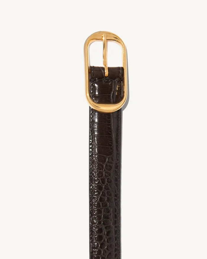 Belts and Accessories REINE BELT Espresso Nili Lotan Women