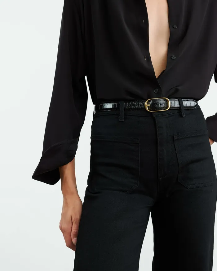 Belts and Accessories REINE BELT Espresso Nili Lotan Women