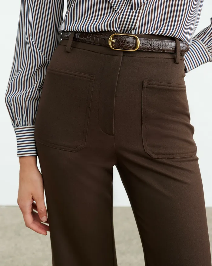 Belts and Accessories REINE BELT Espresso Nili Lotan Women