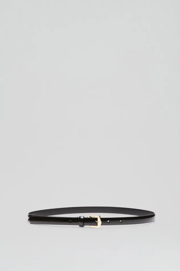 Belts Scanlan Theodore Women POINTED BUCKLE BELT 15 BLACK