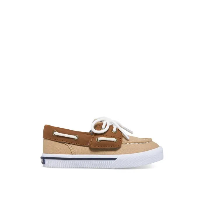 Boat Shoes Kids Sperry Bahama Junior Sneaker Khaki
