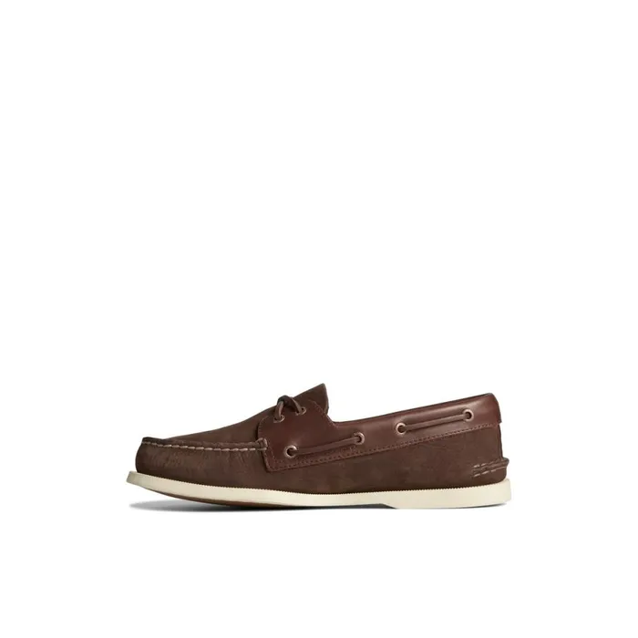 Boat Shoes Men Sperry Authentic Original Nubuck Boat Shoe Brown