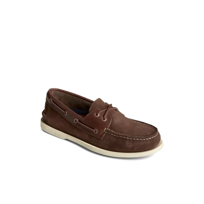 Boat Shoes Men Sperry Authentic Original Nubuck Boat Shoe Brown