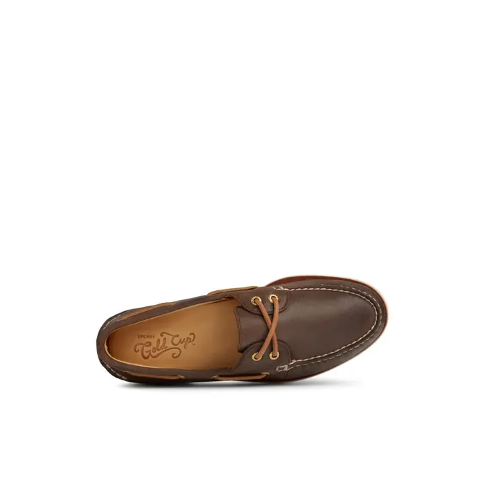 Boat Shoes Men Sperry Gold Cup Authentic Original Boat Shoe Brown