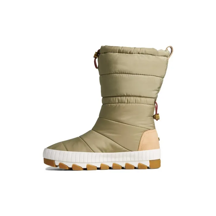 Boots Women Sperry Seacycled Torrent Fold Down Boot Medium Green