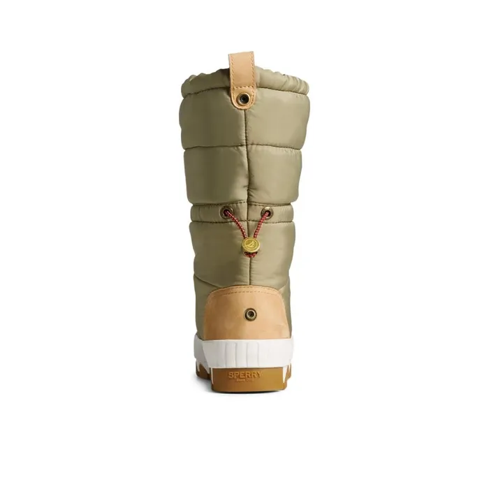 Boots Women Sperry Seacycled Torrent Fold Down Boot Medium Green