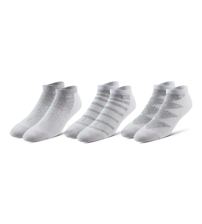 Bowo Cushion Low Cut White Socks 3 Pack Men Pair Of Thieves LowCut
