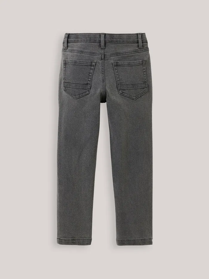 Boys Cyrillus Clothing Relaxed Denim Trousers Denim Gris Fonce