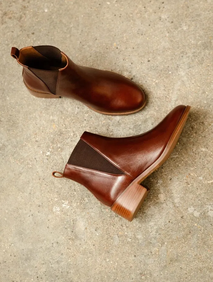 Camden Turkish Coffee Women Bobbies Ankle Boots