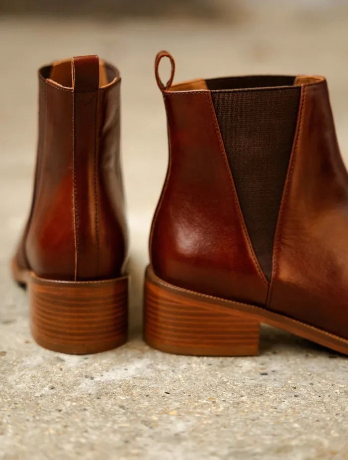 Camden Turkish Coffee Women Bobbies Ankle Boots