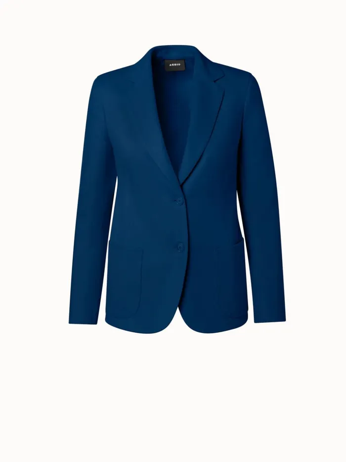 Cashmere DoubleFace Jacket Petrol Women Akris Jackets