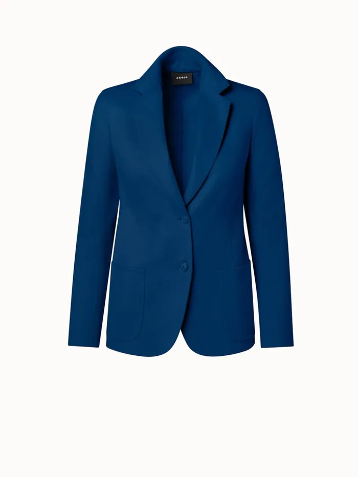 Cashmere DoubleFace Jacket Petrol Women Akris Jackets