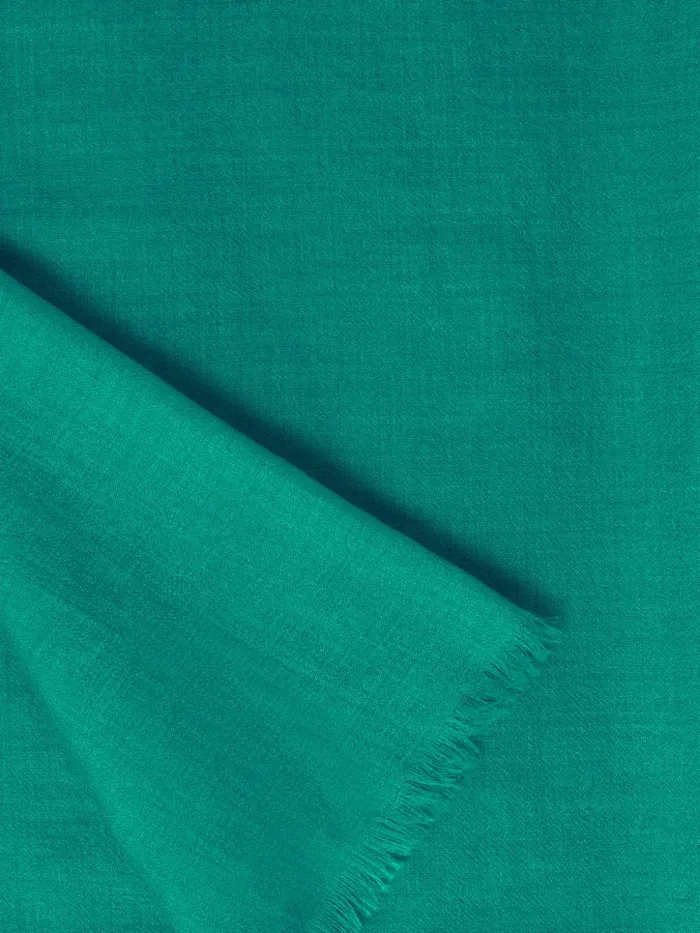 Cashmere Silk Scarf Jade Women Akris Cashmere