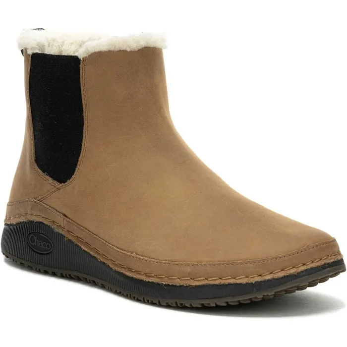 Chaco Paonia Chelsea Fluff Boot Tan Women Boots Chaco Paonia Chelsea Fluff Boot Tan Women Boots