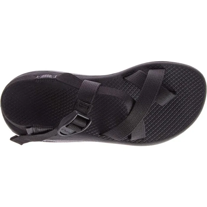 Chaco ZCloud 2 Adjustable Strap WideWidth Cushioned Sandal Solid Black Women Sandals