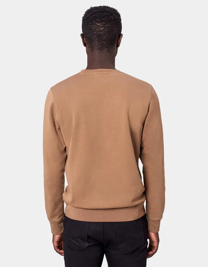 Classic Organic Crew 8211 Sahara Camel Crewneck Sweatshirts Colorfulstandard Men