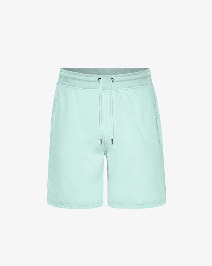 Classic Organic Sweatshorts 8211 Light Aqua Shorts Colorfulstandard Men