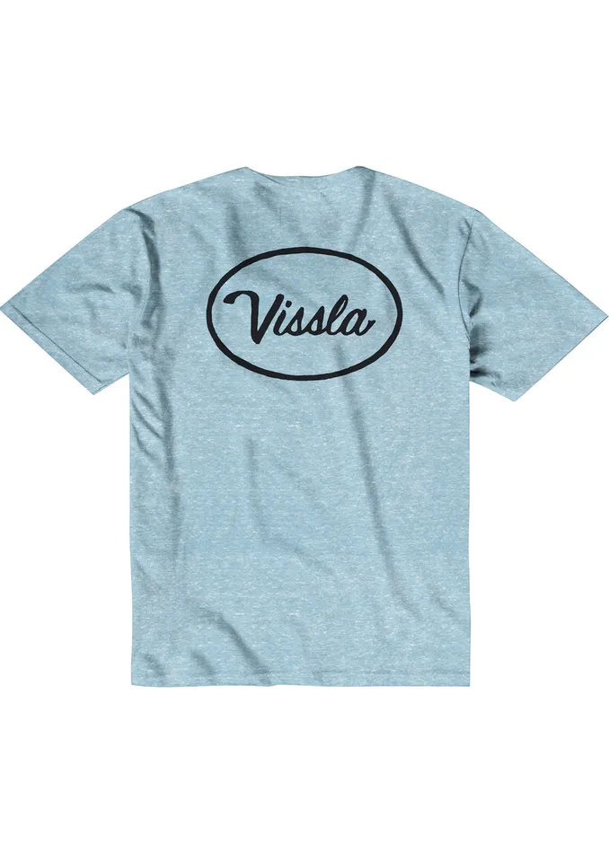 Clothing Vissla Youth Station Boys Snow Tee IBH 8211 Ice Blue Heather