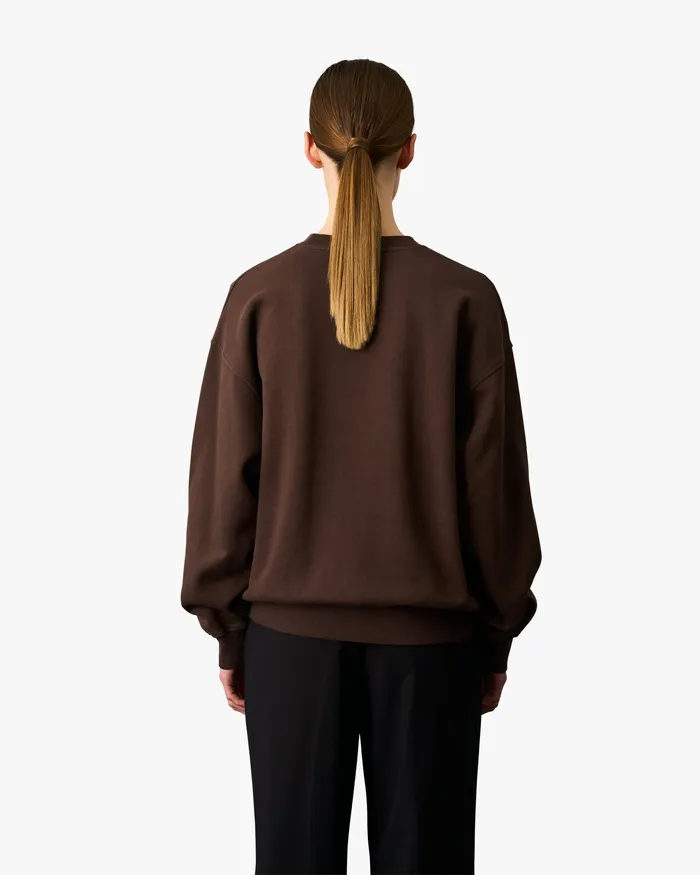 Colorfulstandard Organic Oversized Crew 8211 Tropical Sea Women Crewneck Sweatshirts
