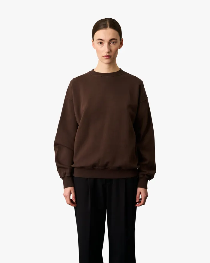 Colorfulstandard Organic Oversized Crew 8211 Tropical Sea Women Crewneck Sweatshirts