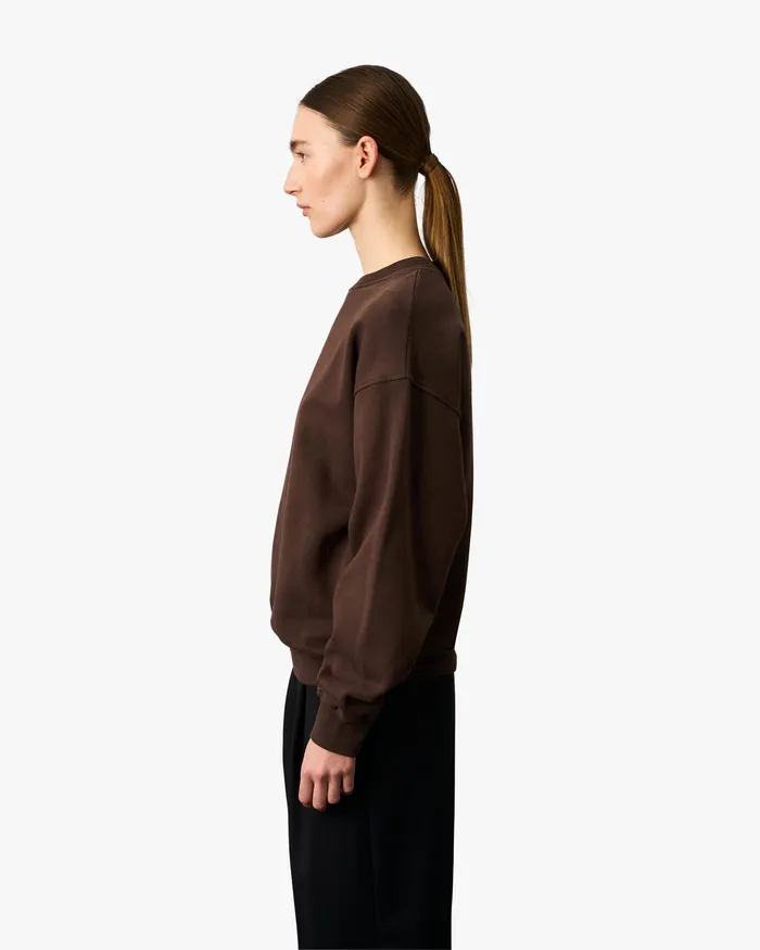 Colorfulstandard Organic Oversized Crew 8211 Tropical Sea Women Crewneck Sweatshirts
