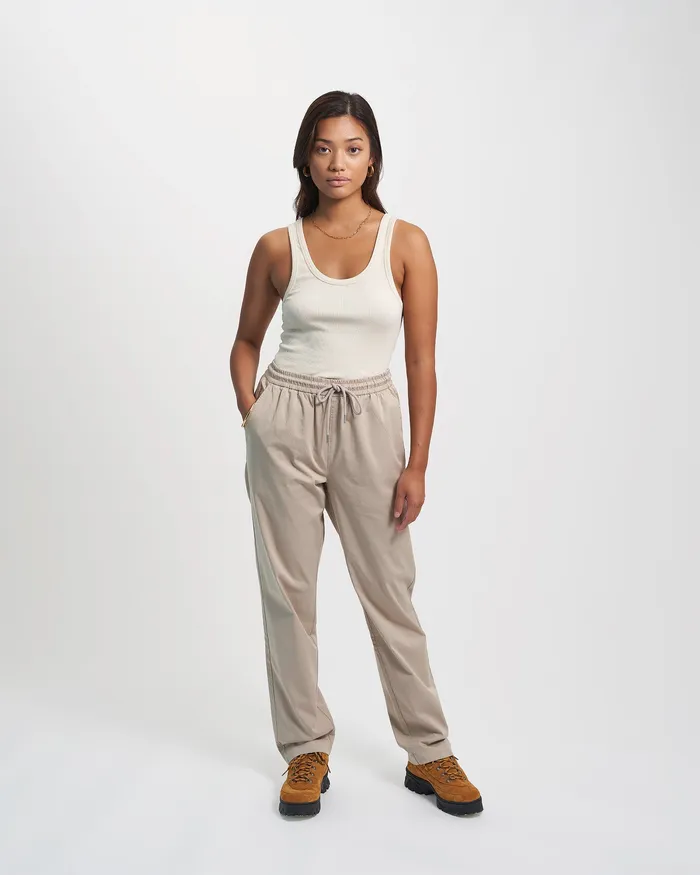 Colorfulstandard Organic Twill Pants 8211 Steel Blue Women Pants