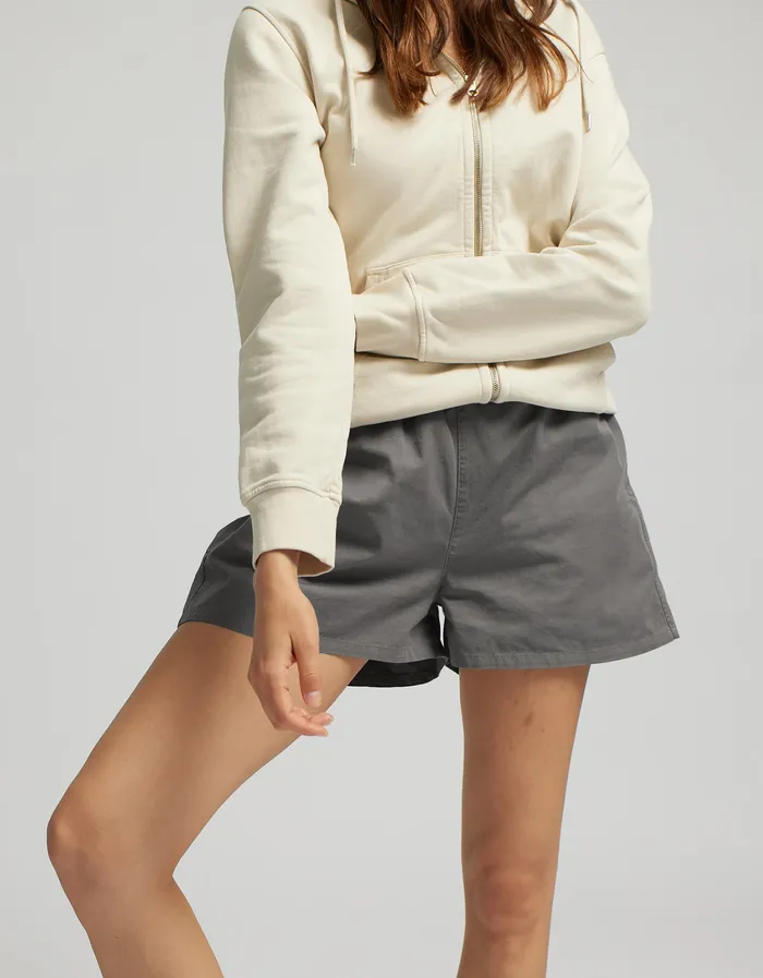 Colorfulstandard Shorts Women Women Organic Twill Shorts 8211 Navy Blue