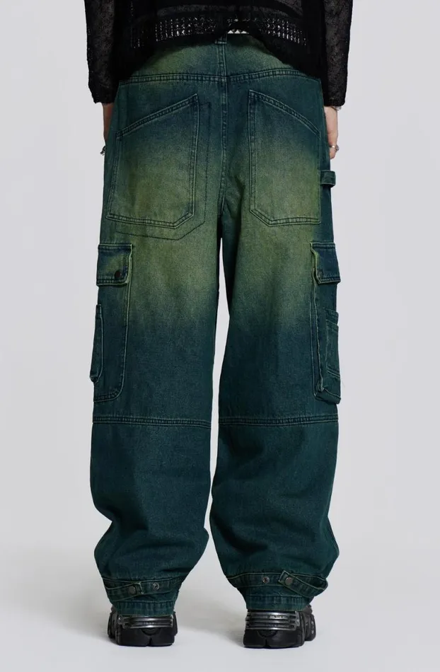 Colossus Jeans MenWomen Jaded London Sandblast Monster Cargo Jeans