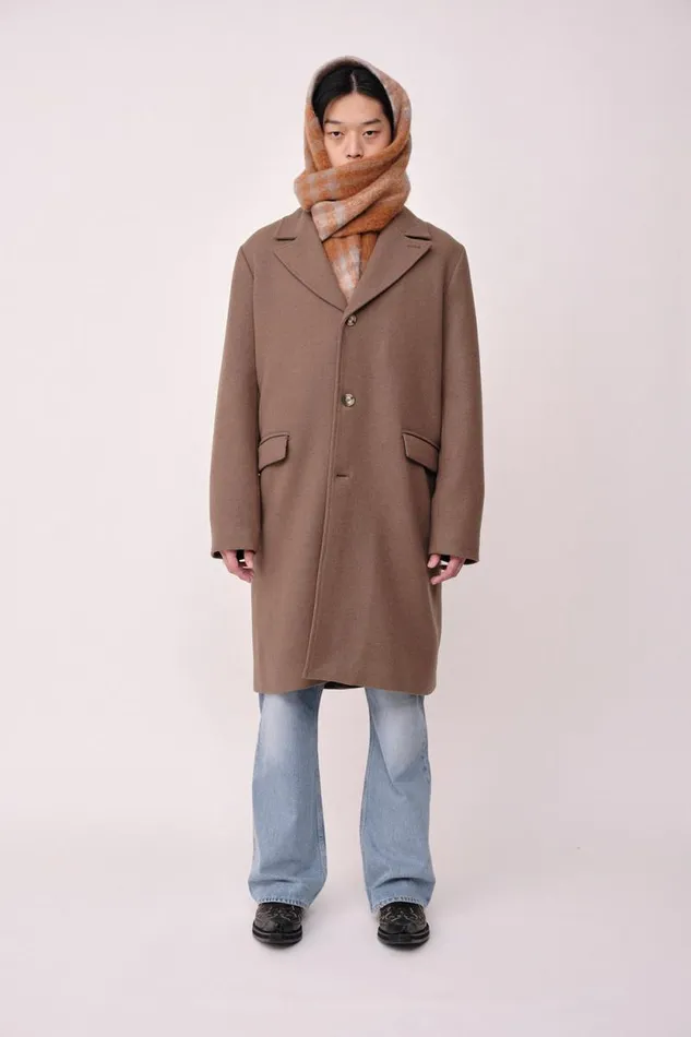 Corey 8211 Taupe Gray Men Won Hundred Coats and Jackets