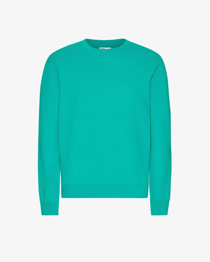 Crewneck Sweatshirts Classic Organic Crew 8211 Tropical Sea 8211 Colorfulstandard Men