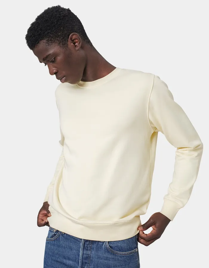 Crewneck Sweatshirts Colorfulstandard Men Classic Organic Crew 8211 Raspberry Pink