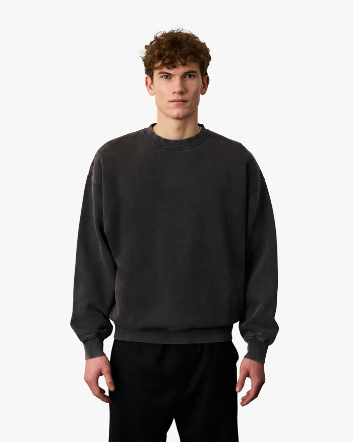 Crewneck Sweatshirts Colorfulstandard Men Organic Oversized Crew 8211 Sahara Camel
