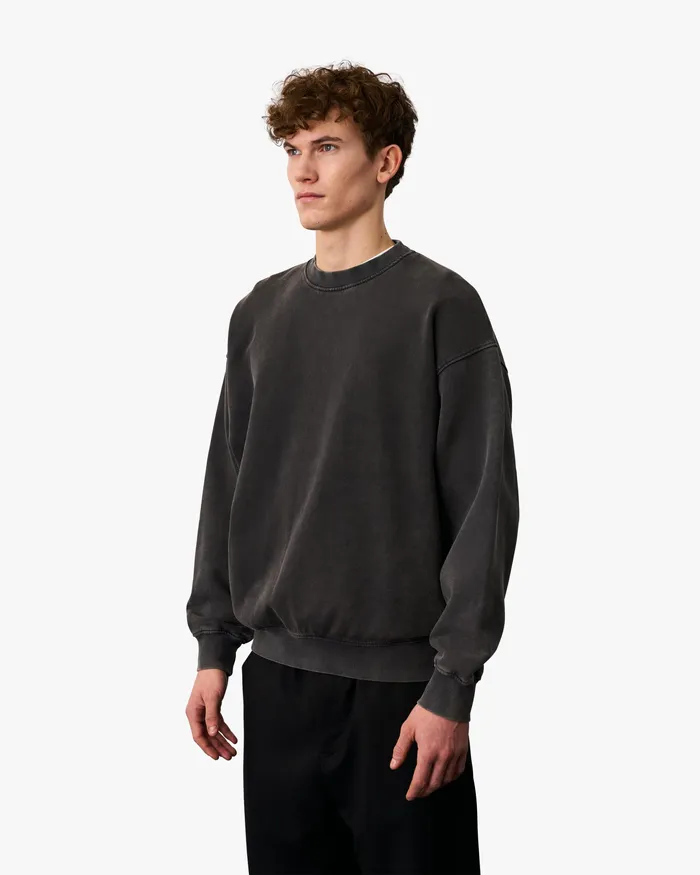Crewneck Sweatshirts Colorfulstandard Men Organic Oversized Crew 8211 Sahara Camel