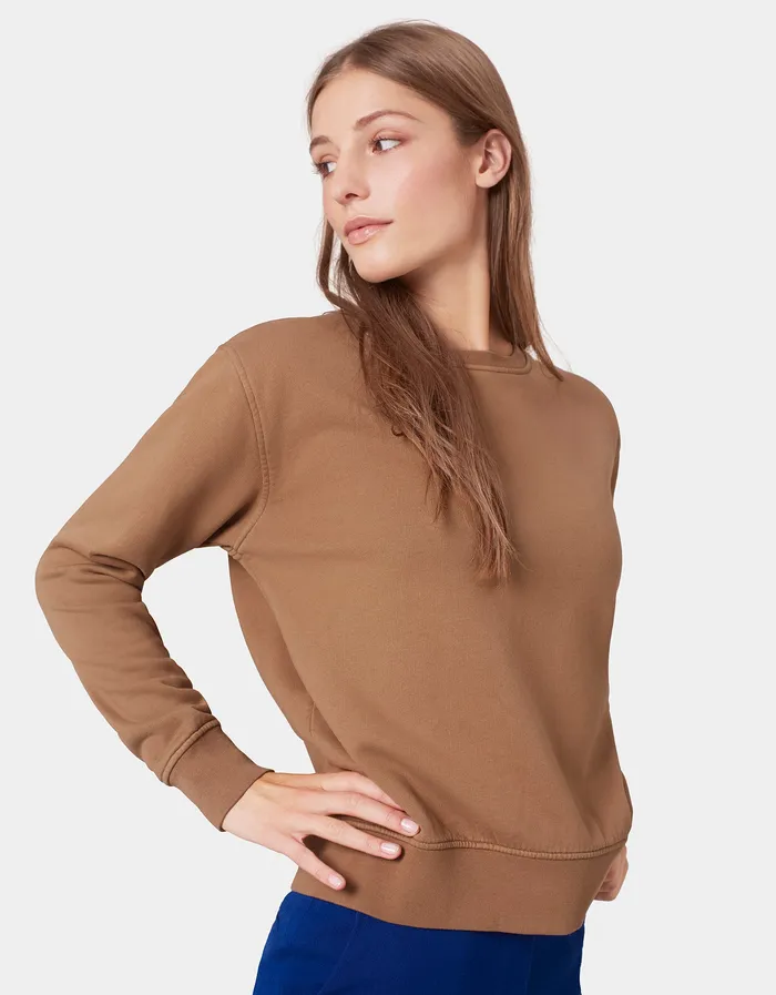Crewneck Sweatshirts Colorfulstandard Women Women Classic Organic Crew 8211 Powder Blue