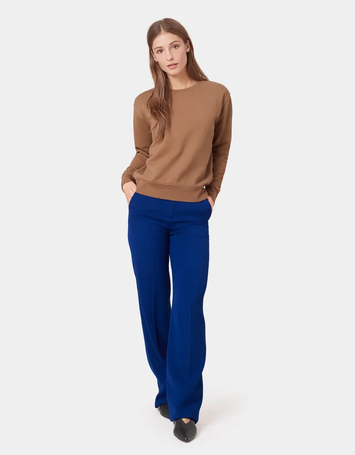 Crewneck Sweatshirts Colorfulstandard Women Women Classic Organic Crew 8211 Powder Blue