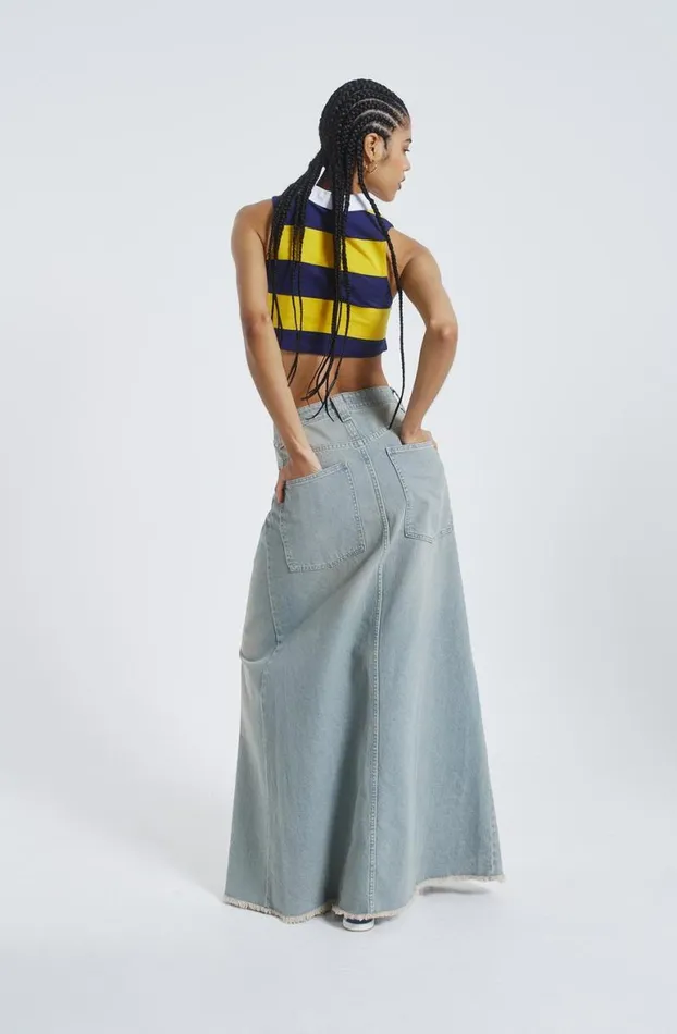 Crop Tops Women Jaded London League Cropped Rugby Vest